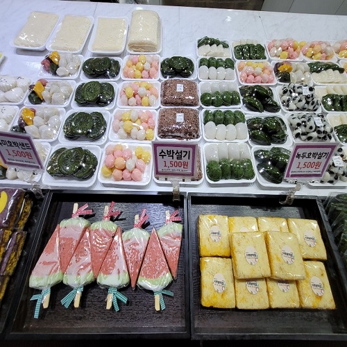 수박설기 이미지